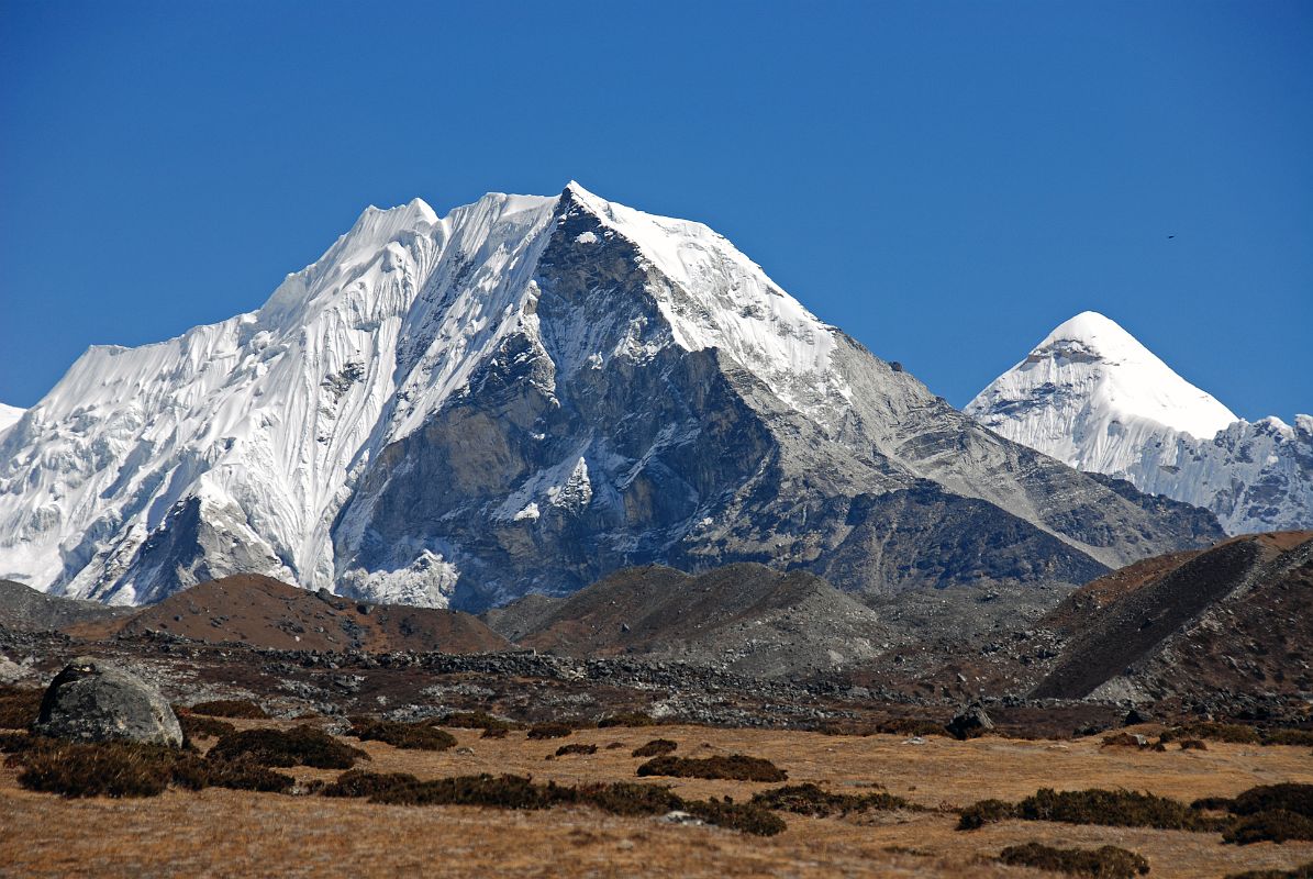 24 Dingboche To Chukung - Island Peak Close Up, Cho Polu Is on The Right